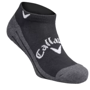 Callaway 2022 SOCKS Mens OPTI-DRI LOW 2 Black/CHARS/M