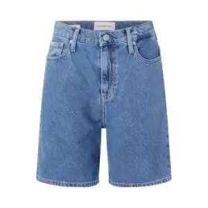 Calvin Klein Jeans Bermuda Mom Short - Blue