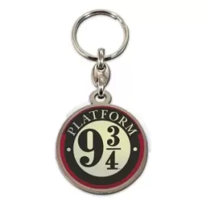 Harry Potter Metal Keychain Platform 9 3/4