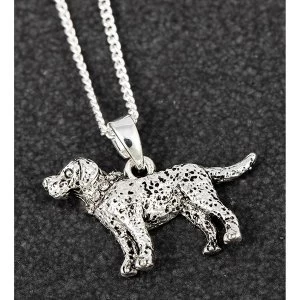 Labrador Silver Plated Necklace