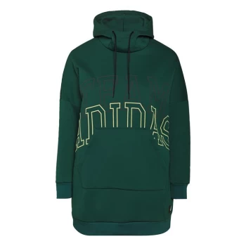 adidas Sportswear Oversize Fleece Hoodie (Plus Siz - Collegiate Green