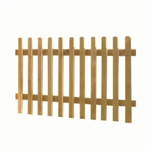 Forest Garden 6 X 3ft Dip Treated Pale Palisade Picket Fence