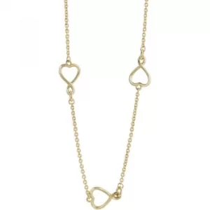 Ladies Guess PVD Gold plated Amour Necklace