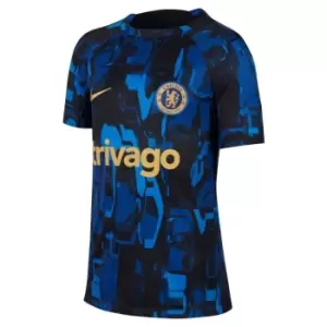 Nike Chelsea Pre Match Shirt 2023 2024 Juniors - Blue