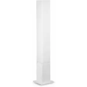 Edo outdoor white floor lamp 1 bulb