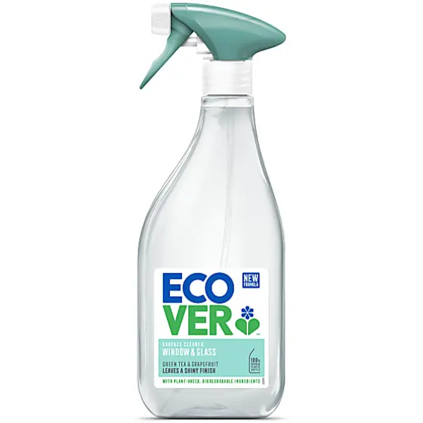 Ecover Window & Glass Cleaner Spray Green Tea & Grapefruit 500ml