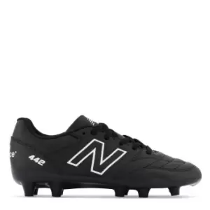 New Balance 442 Academy Firm Ground Football Boots Junior - Black