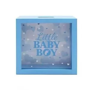 Blue Baby Money Box Frame