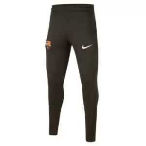 Nike Barcelona Strike Tracksuit Bottoms 2023 2024 Juniors - Brown