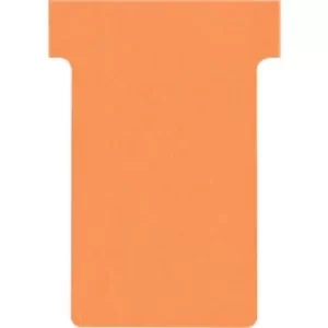 Nobo Size 2 T-Cards Orange Pack of 100