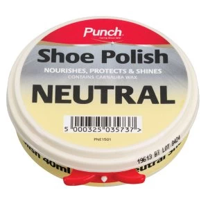 Punch Paste Shoe Polish - Neutral