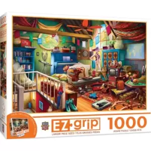 Masterpieces Puzzle EZ Grip Attic Treasures Puzzle 1000 piece jigsaw puzzle