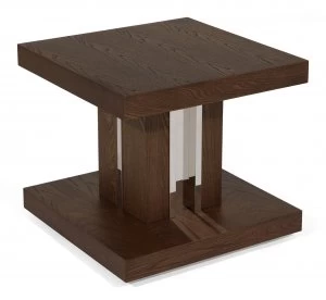 Linea Rocco End Table Brown