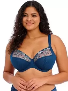 Elomi Charley Underwired Plunge Bra - Blue Size 42E, Women