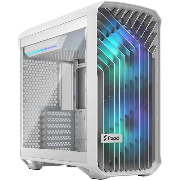 Fractal Design Torrent Compact TG RGB Mid Tower Gaming Case - White