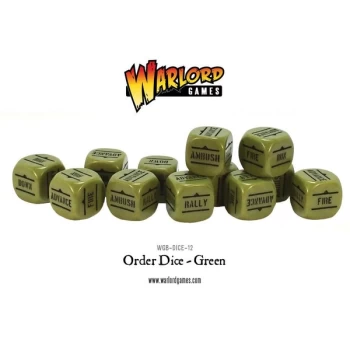 BA Order Dice - Green