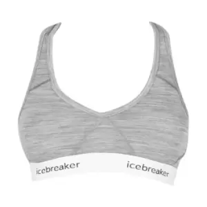 Icebreaker Sprite Racerback Bra - Grey