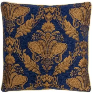 Shiraz Cushion Cover, Navy, 45 x 45cm - Paoletti