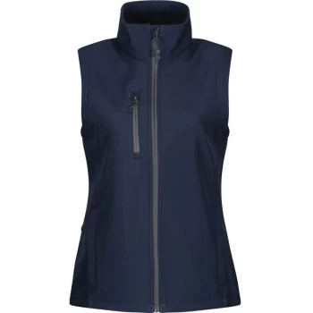 TRA863 HONESTLY MADE WOMENS S/S BODY WARMER NAVY (10) - Regatta