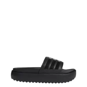 adidas Adilette Platform Slides Womens - Black