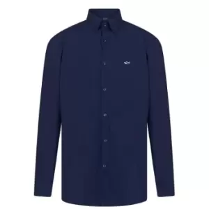 Paul And Shark Cotton Long Sleeve Shirt - Blue