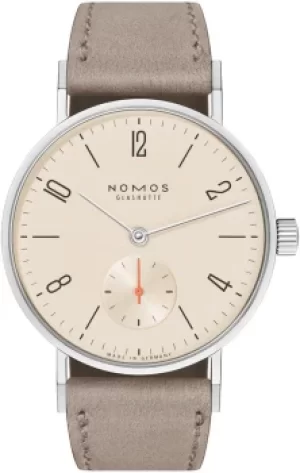 Nomos Glashutte Watch Tangente 33 Champagne Sapphire Crystal