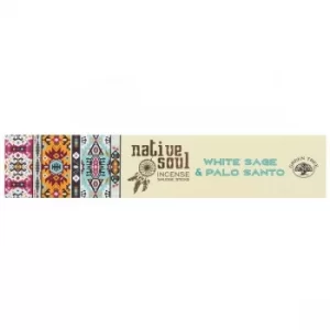 Green Tree Native Soul White Sage & Palo Santo Incense Sticks