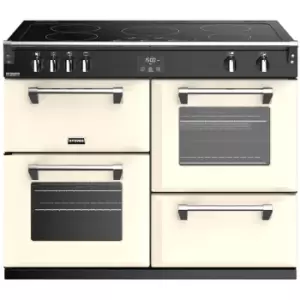 Stoves Richmond Deluxe S1100EI 110cm Electric Range Cooker with Induction Hob - Cream - A/A/A Rated