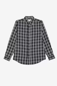 Mens Mono Check Shirt