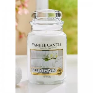 Yankee Candle Fluffy Towels Scented Candle 623g