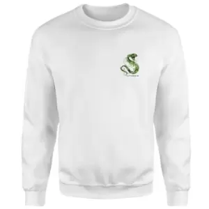 Harry Potter Slytherin Sweatshirt - White - M