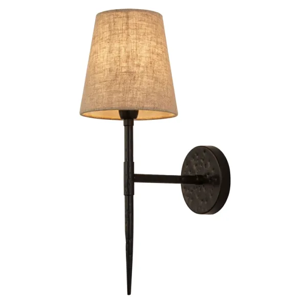 Searchlight Gothic Wall Light - Black