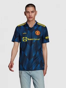 adidas Manchester United 21/22 3rd Shirt - Navy, Size 2XL, Men