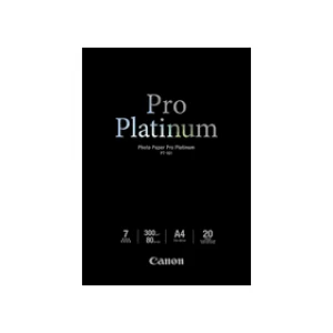 Canon PT-101 A4 Pro Platinum Photo Paper 300g, x20