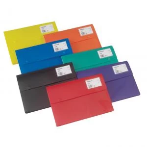 Rexel Wallet Superline Random Colour A4 - Outer carton of 15