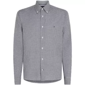 Tommy Hilfiger Nat. Soft Flex Gingham Rf Shirt - Blue