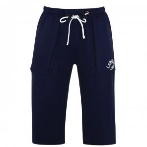 Lonsdale Box three quarter Jogging Bottoms Mens - Navy