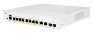 Cisco CBS250-8P-E-2G-EU network switch Managed L2/L3 Gigabit...