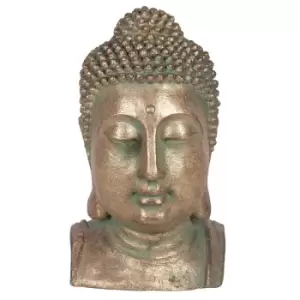 Verdigris Effect Large Garden Buddha