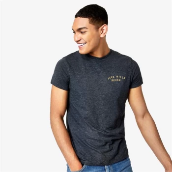 Jack Wills Underwood Logo T-Shirt - Black