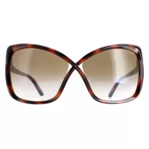 Fashion Blonde Havana Brown Gradient FT0943 Jasmin Sunglasses