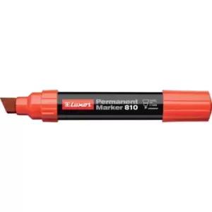 Permanent Chisel Tip Marker Red (Pk-6)