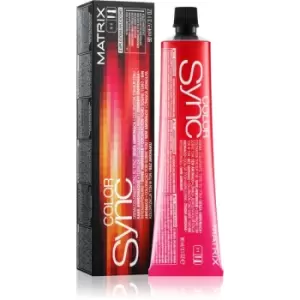 Matrix Color Sync Hair Color Ammonia - Free Shade 7MR Medium Blonde Mocha Red 90 ml