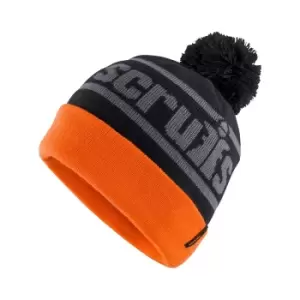 Scruffs T55334 Trade Bobble Hat Black/Orange