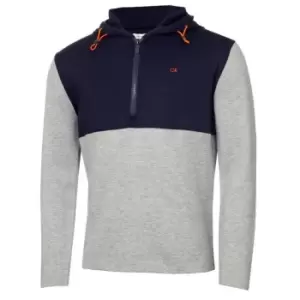 Calvin Klein Golf Hooded Sweatshirt - Grey