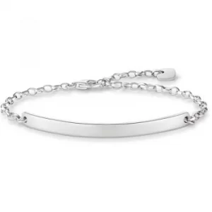 Ladies Thomas Sabo Sterling Silver Love Bridge Bracelet Classic