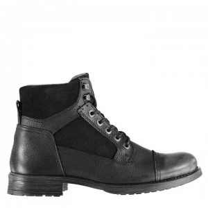 Firetrap Whitelaw Mens Rugged Boots - Black