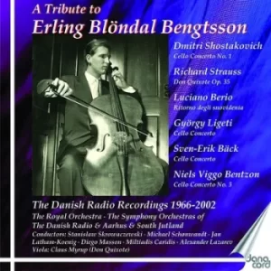 A Tribute to Erling Blondal Bengtsson The Danish Radio Recordings 1966-2002 by Dmitri Shostakovich CD Album