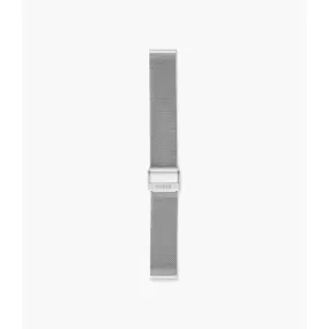 Fossil Womens 18Mm Steel Mesh Bracelet - Silver