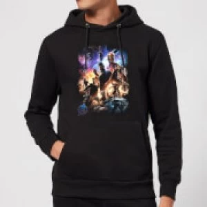 Avengers Endgame Character Montage Hoodie - Black - XL